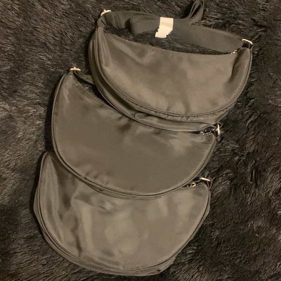 NEW Lancôme Black Bag Set Of 3 - Picture 3 of 4